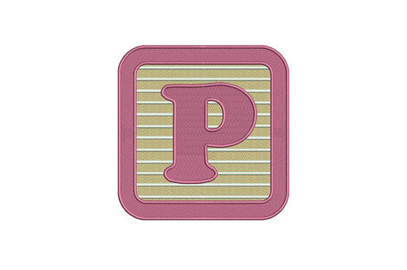 Alphabet P Letter Embroidery Design: A Versatile Tool for Personalized Stitching