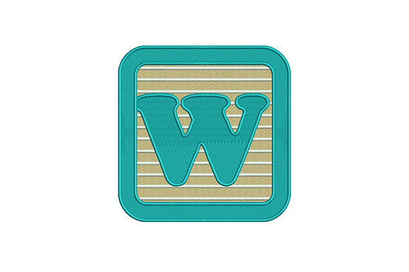 Alphabet W Letter Design Guide