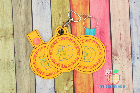 D Name Key Fob: A Guide to Personalized Machine Embroidery