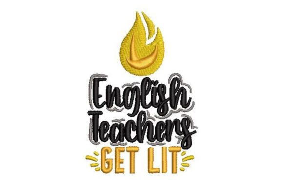 English Teachers Get Lit: A Unique Embroidery Gift