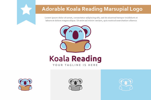 Evaluating the Koala Reading Study Marsupial Logo for Educational Branding
