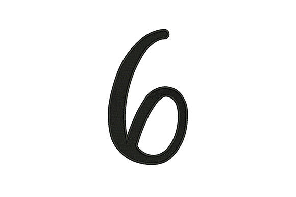 Integrating the 6 Number Embroidery Design into Modern Creative Workflows