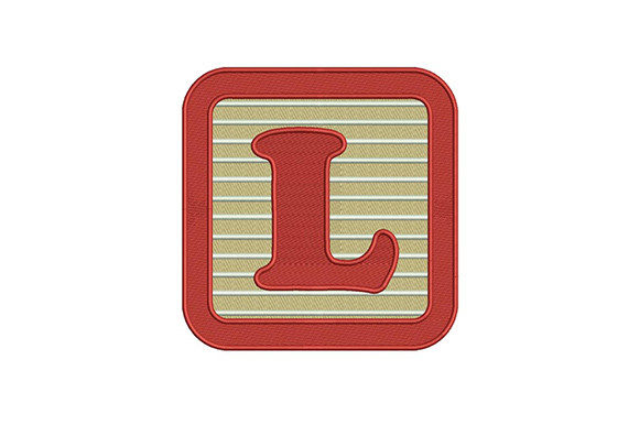Stitching Success: The Alphabet L Letter Design