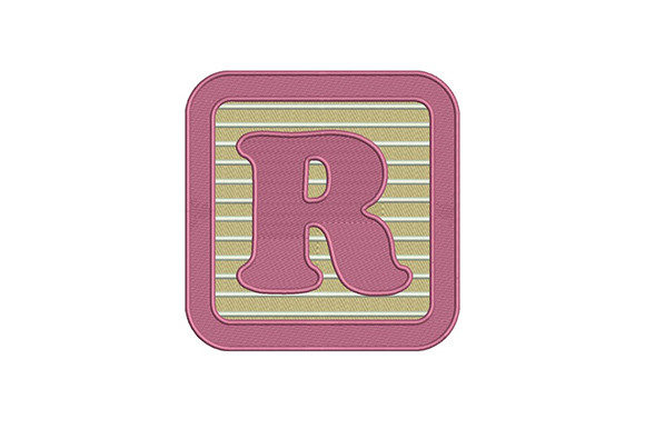 Strategic Branding with the Alphabet R Letter Embroidery Design